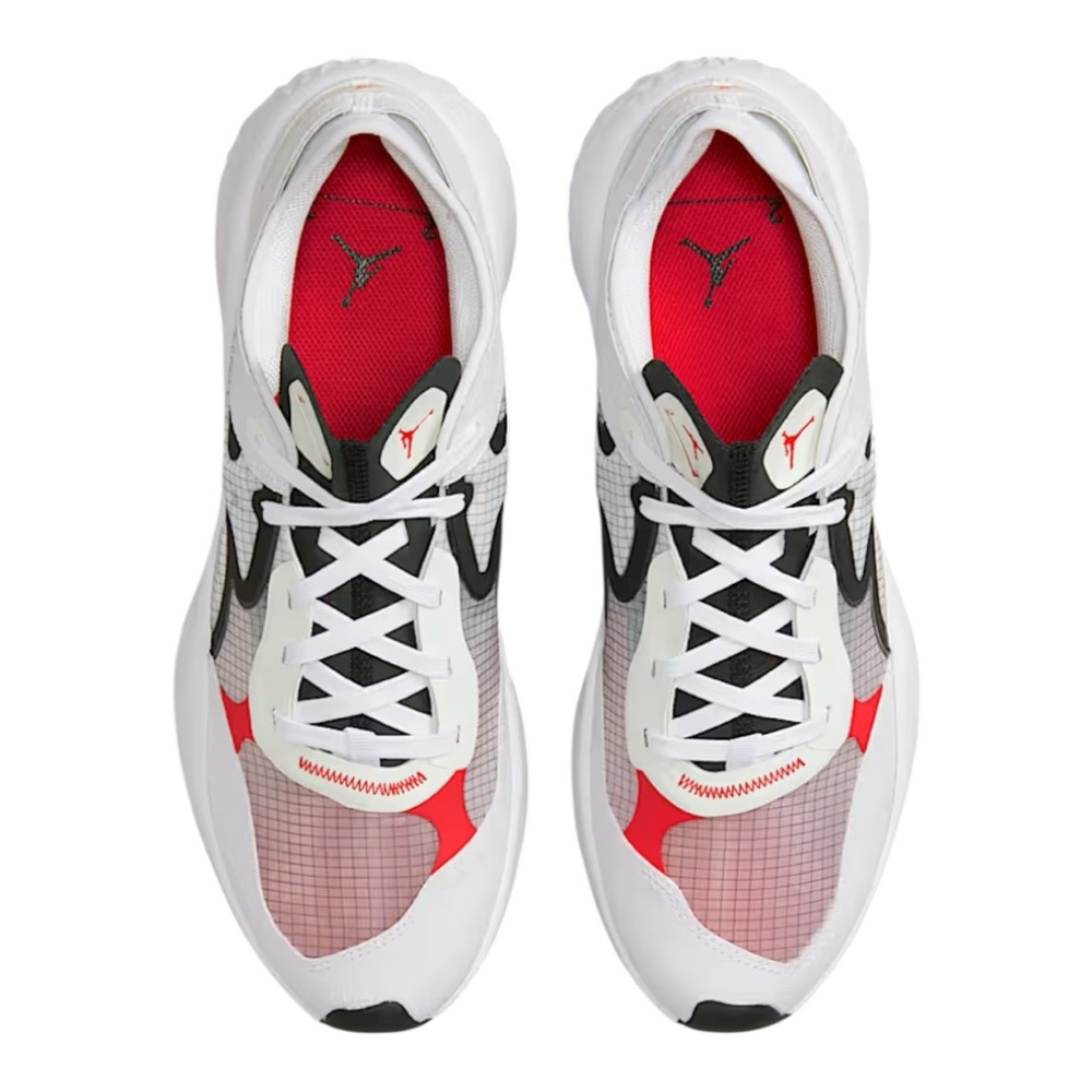 Jordan Delta 3 Low for men size 10.5 white chile red black new with box - Picture 5 of 14